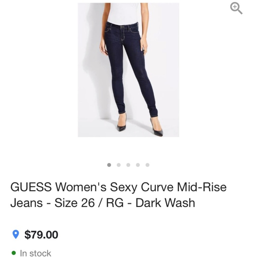 Guess Curve X mid rise